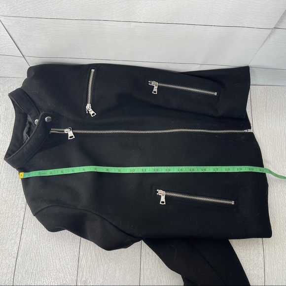 Gap | True Black Full Zip Biker Jacket - Picture 11 of 12